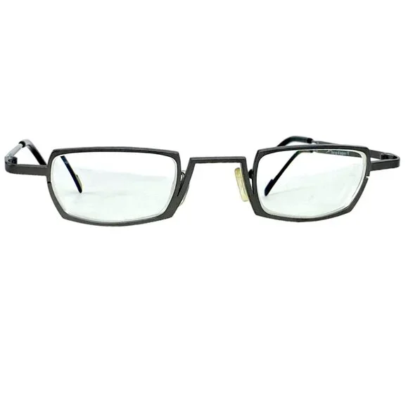 Vintage Theo Belgium Glasses Spectacles XXP 98 Metal Frame M Brown Burned Shadow